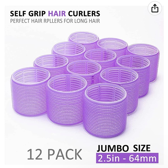 Jumbo Size Hair Roller Set - Picture 2 of 3